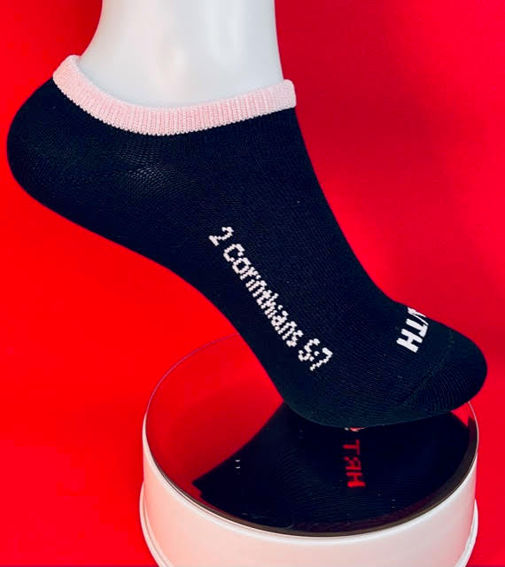 Faith Walkers Bamboo Low cut (Pink and Black)